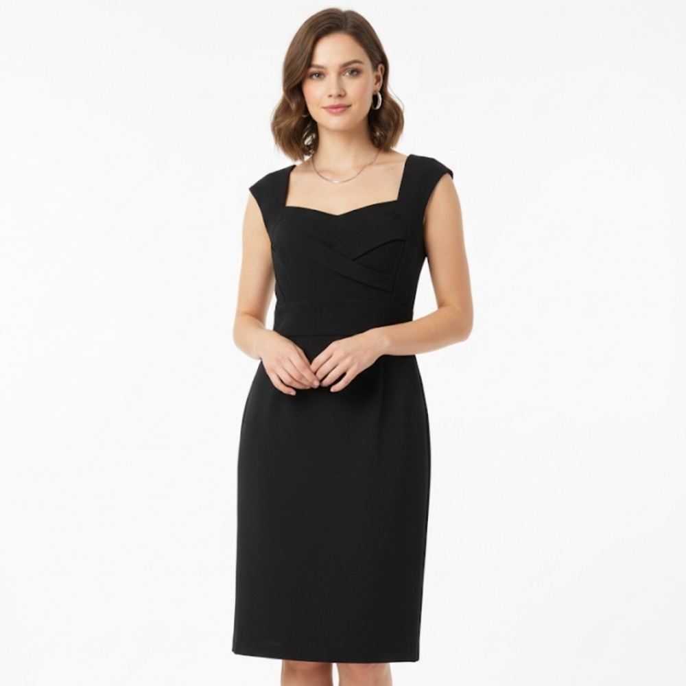 Tahari Little Black Dress 8